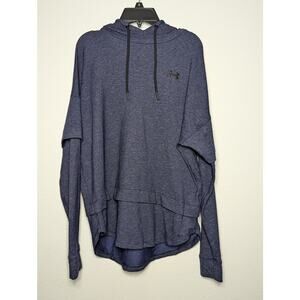 Under Armour Women’s Dolman Sleeve Sweatshirt Hoodie Size M Navy